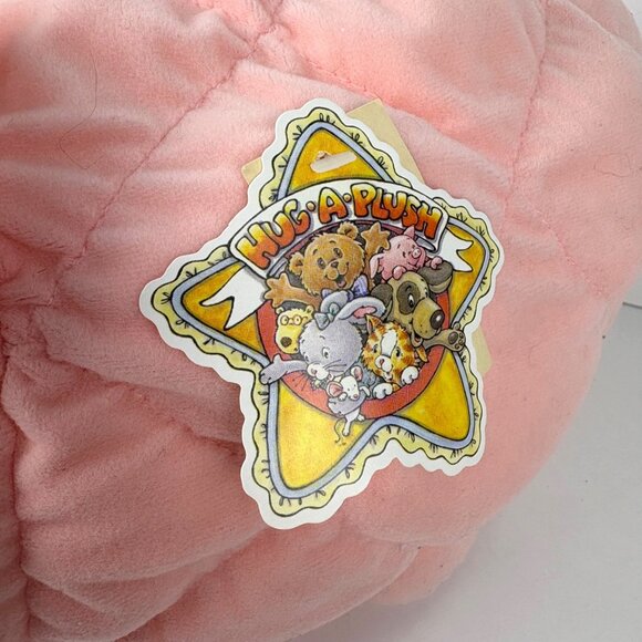 Vintage Commonwealth Quilted Cubby Hug-A-Plush 14” Pig Stuffed Animal Soft - Picture 2 of 9